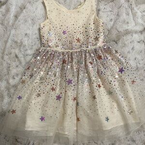 Hoilday Dress sequins and stars h&m toddler dress